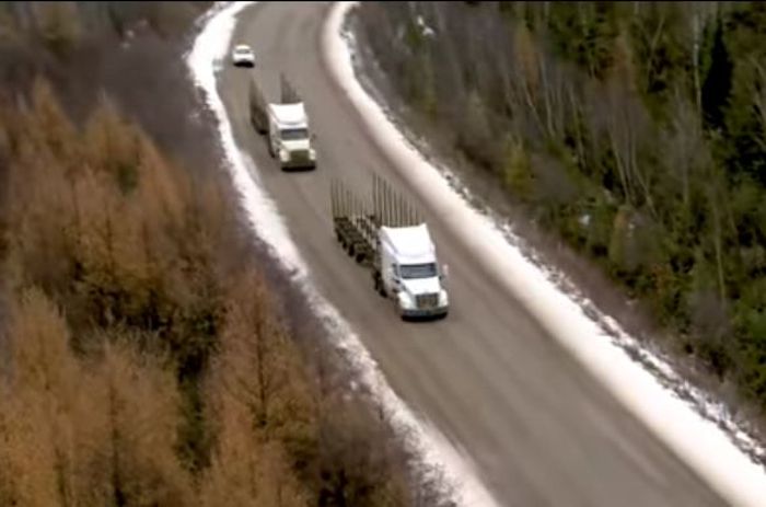 Auburn University and local partners conduct first on-road truck platooning trials in Canada