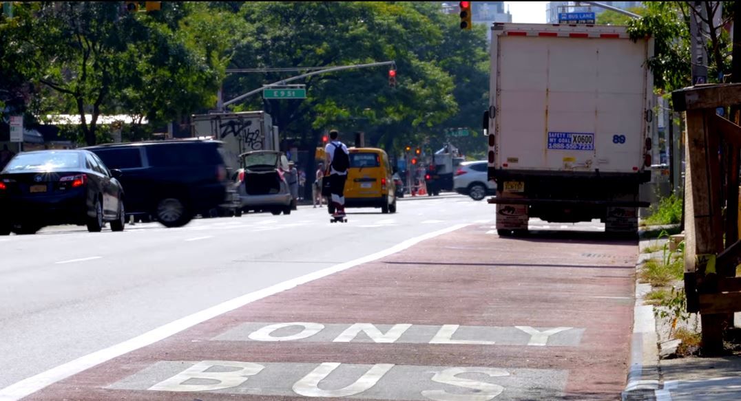 Vehiclemounted cameras start issuing bus lane violations in New York