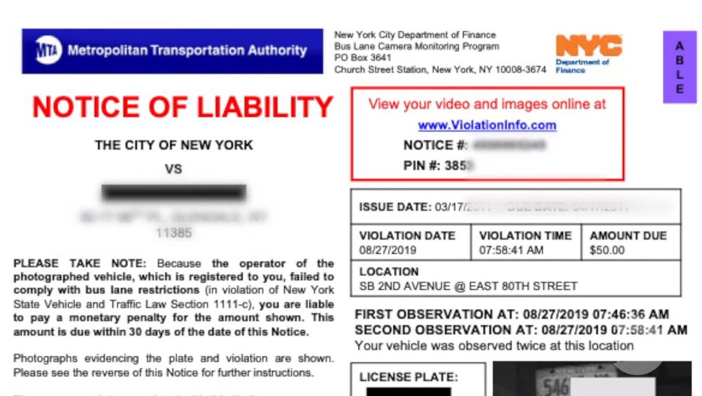 Vehiclemounted cameras start issuing bus lane violations in New York