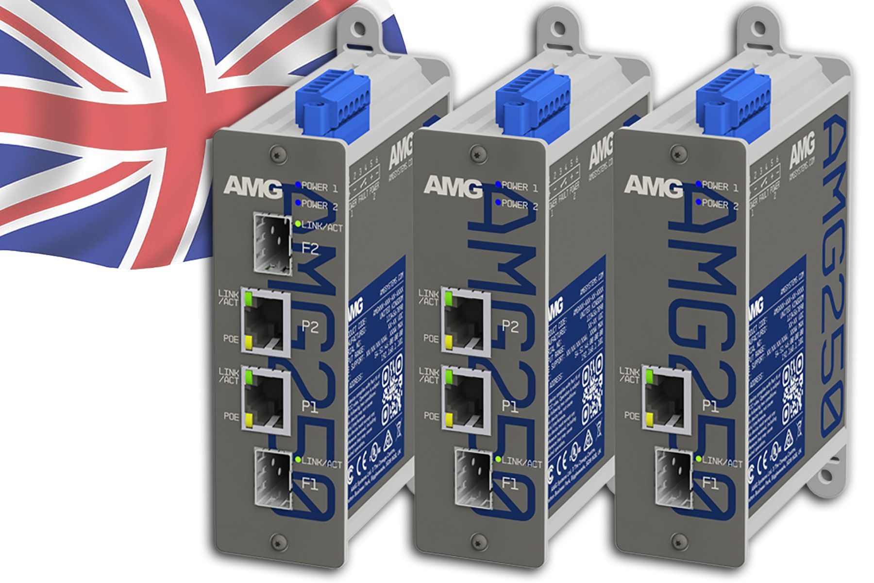 AMG launches new AMG250 Series Ethernet SFP media converters | Traffic ...
