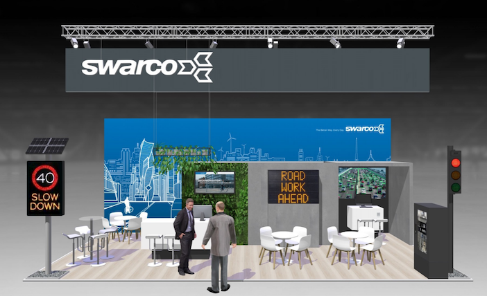Swarco stand at Traffex
