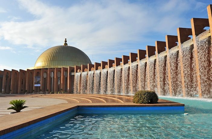 The striking Fibes Conference and Exhibition Centre of Seville