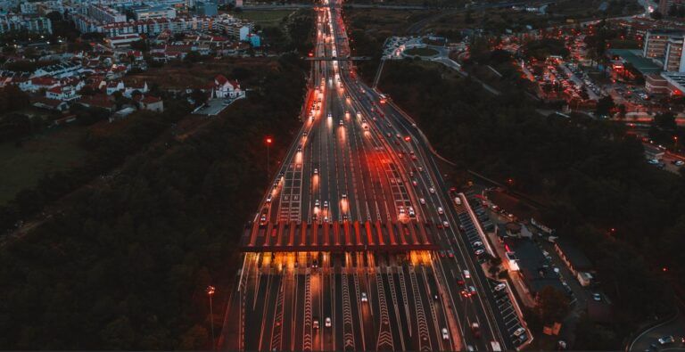 Toll road in Portugal
