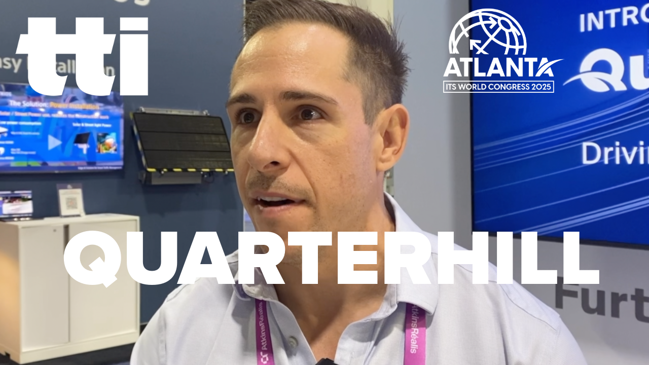 ITS ATLANTA VIDEO: Quarterhill offers host of ITS solutions including tolling, enforcement and logistics