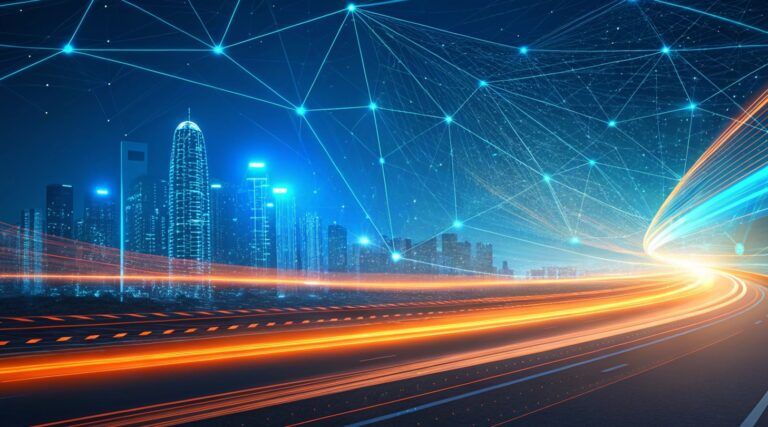 Generic image of connected transport systems