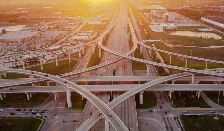 The Houston 99 Toll Road Freeway