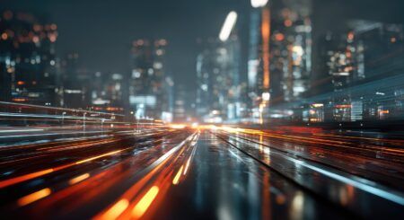 Traffic in an urban setting