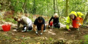 Shorne Woods Country Park archaeology programme, Kent.