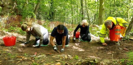 Lower Thames Crossing launches £1.9m Community Fund Shorne Woods Country Park archaeology programme, Kent.
