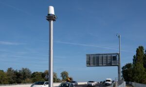 Navtech’s CTS350 radar installed on a highway