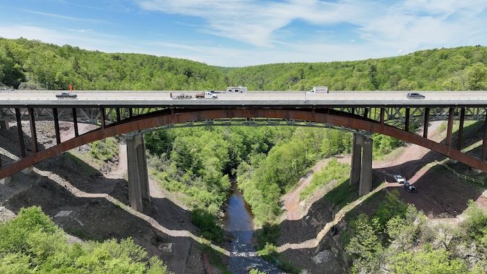 Pennsylvania Turnpike opens $88m Hawk Falls Bridge on Northeast Extension