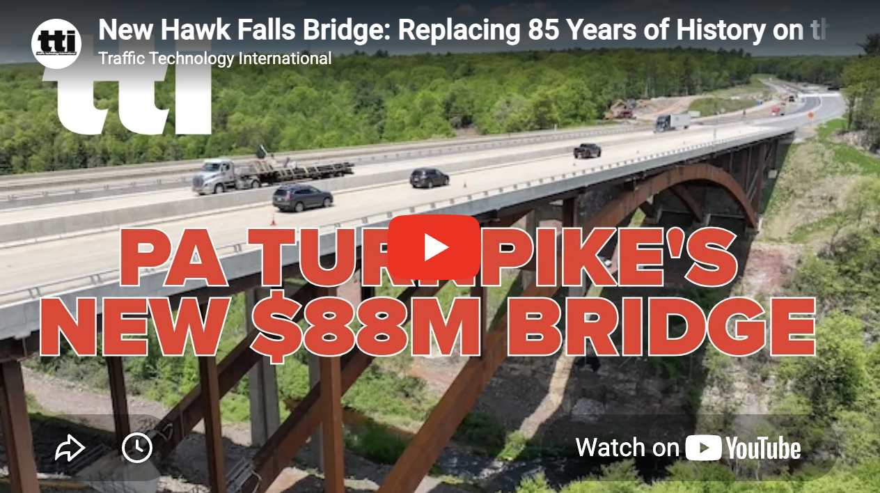 PennDOT Secretary Mike Carroll leads Hawk Falls Bridge opening ceremony