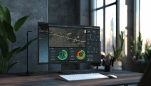 Picture of Dynamic CV on screen