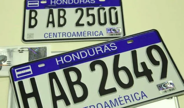 Honduras rolls out RFID smart licence plates from Tönnjes