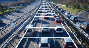 Citilog’s system automatically generates a detection mask and identifies incidents, such as stopped vehicles, within the zone