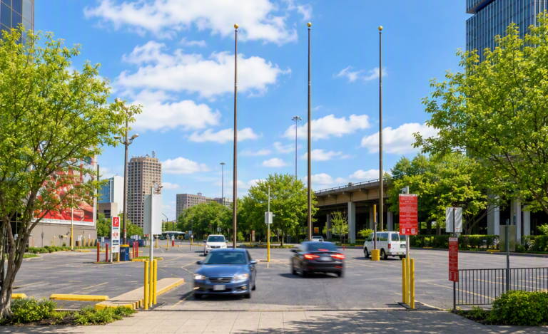 Free-flow parking in action. Image: Asura Technologies