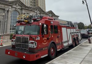 Picture of a Detroit Fire Truck