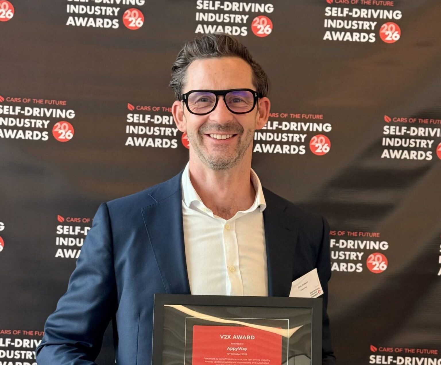 AppyWay wins V2X Award at Self-Driving Industry Awards 2026 | Traffic ...
