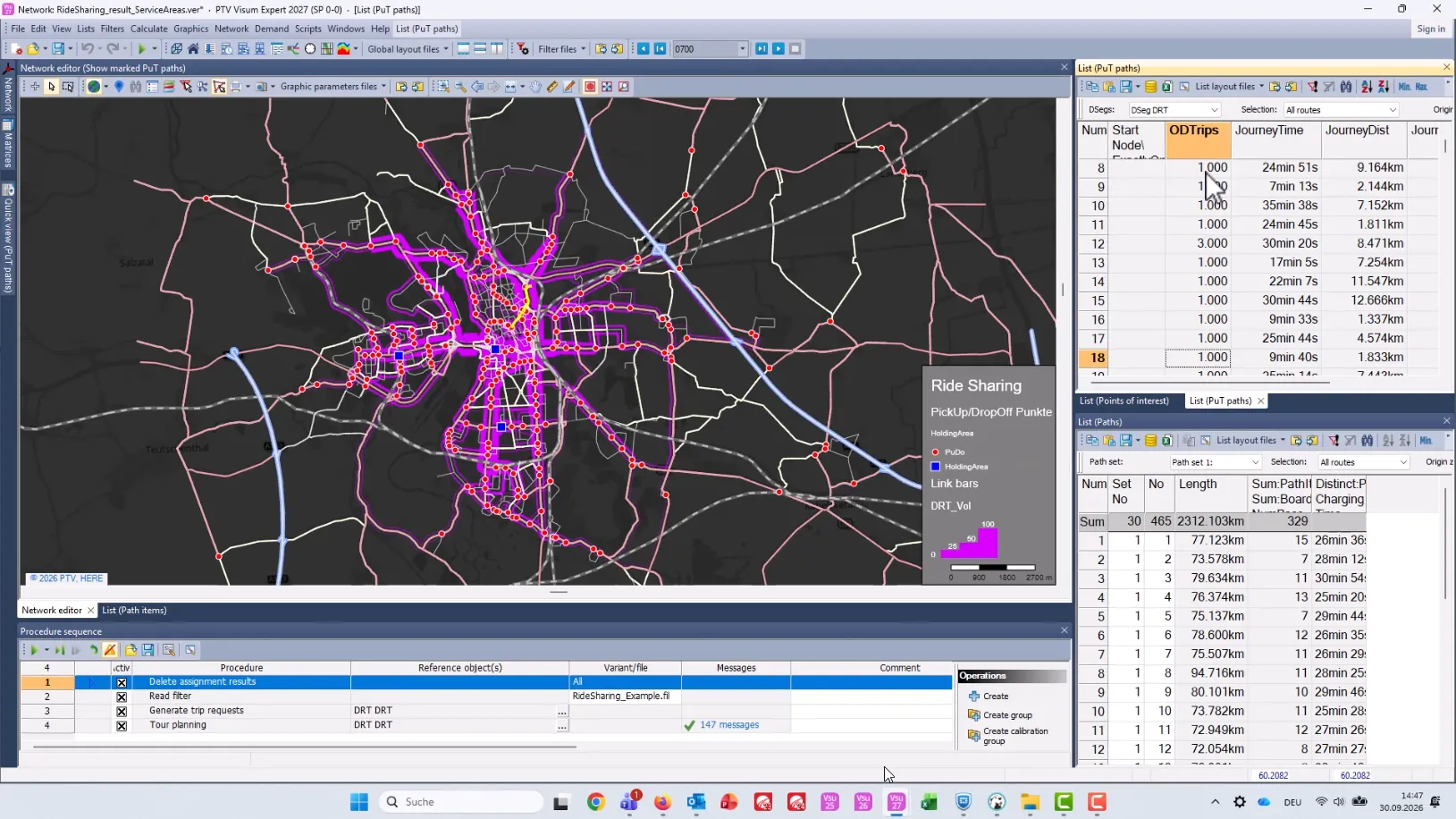 PTV Visum 2027 adds automated model calibration